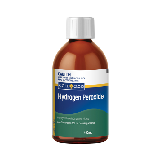 Gold Cross Hydrogen Peroxide 6% 20V 400mL