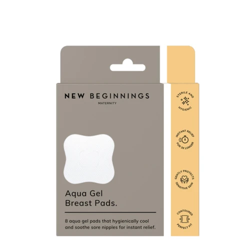 New Beginnings Aqua Gel Breast Pads 8 Pack