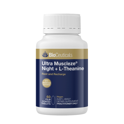 BioCeuticals Ultra Muscleze Night + L-Theanine 60 Tablets