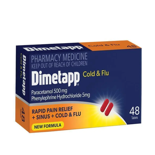 Dimetapp Cold & Flu 48 Tablets