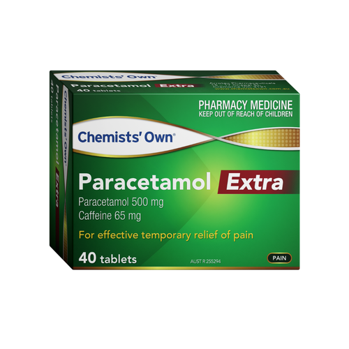 Chemists' Own Paracetamol Extra 40 Tablets
