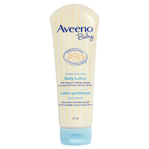 Aveeno Baby Fragrance Free Daily Lotion 227mL