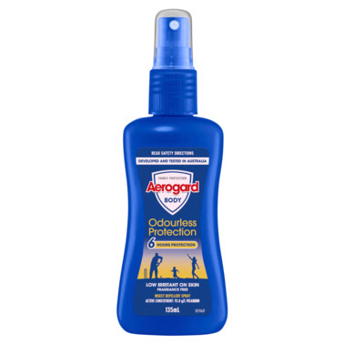 Aerogard Odourless Protection Insect Repellent Pump Spray 135mL