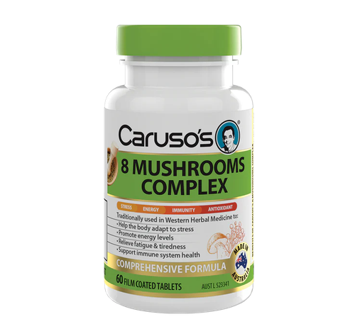 Caruso's 8 Mushrooms Complex 60 Capsules