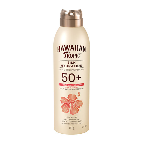 Hawaiian Tropics Silk Hydration Sunscreen SPF 50+  Spray 175g