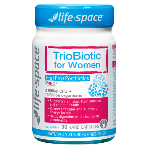 Life-Space Women's Triobiotic 30 Capsules
