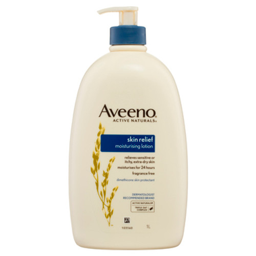 Aveeno Active Naturals Skin Relief Moisturising Lotion 1L