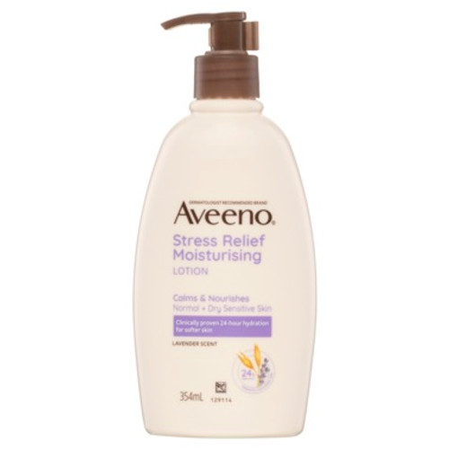 Aveeno Active Naturals Stress Relief Calming Moisturising Lotion 354mL