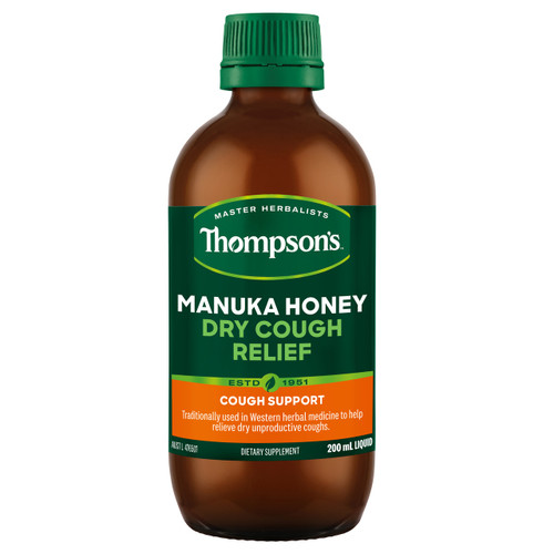 Thompson's Manuka Honey Dry Cough Relief 200mL
