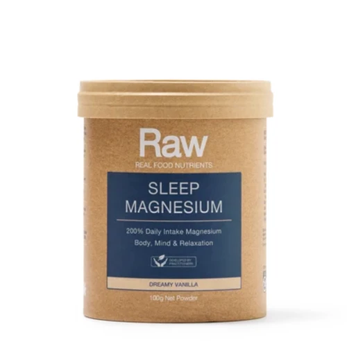 Raw Real Food Nutrients Sleep Magnesium Dreamy Vanilla Powder 100g