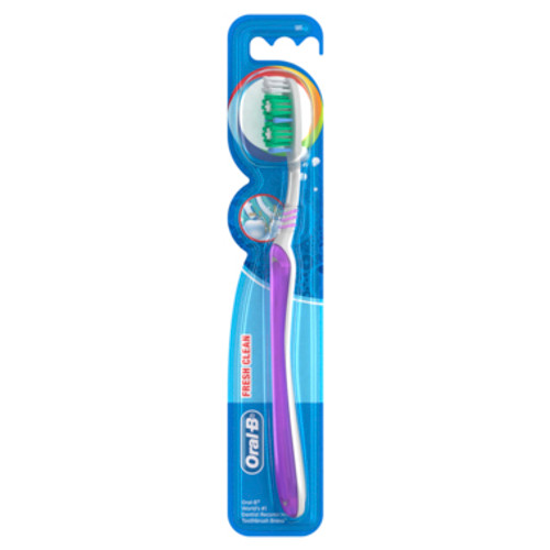 Oral-B All Rounder Fresh Clean Soft Toothbrush 1 Pack Oral-B All Rounder Fresh Clean Soft Toothbrush 1 Pack