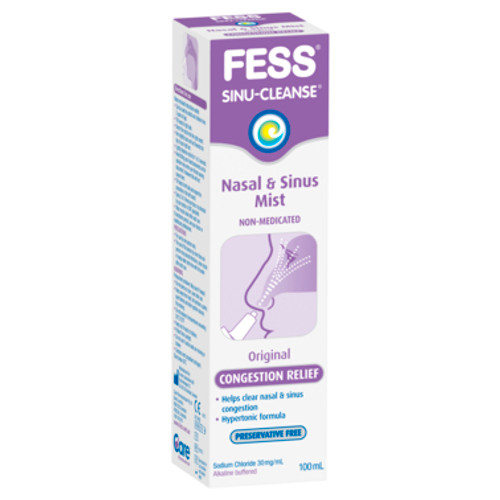 Fess Congestion Relief Spray Sinu-Cleanse Hypertonic 100ml