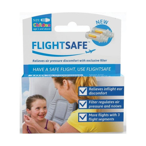 Flightsafe Ear Plugs Air Pressure Relief Child -1 Pair