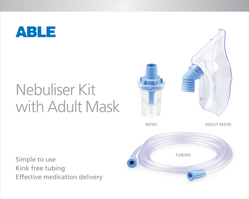 Able Nebuliser Kit with Adult Mask