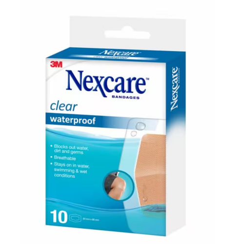 Nexcare Waterproof Knee & Elbow Strips 10 Pack