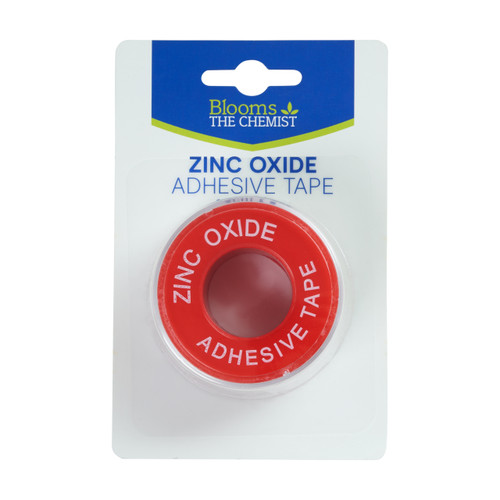 Blooms The Chemist Zinc Oxide Tape 2.5 cm X 5m