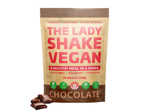 The Lady Shake Vegan Chocolate 840 g