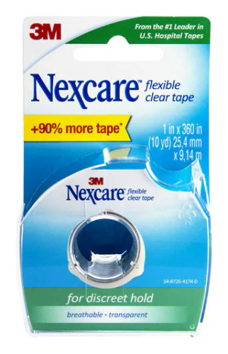 Nexcare Flexi Clear Tape Dispenser 25mm x 9m