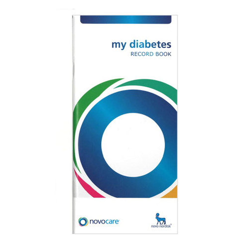 Novocare Diabetes Record Book Single