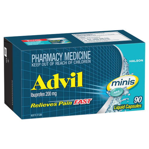 Advil Minis Liquid Capsules  90 Pack