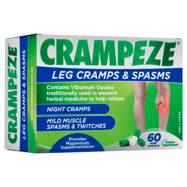 Crampeze Leg Cramps & Spasms 60 Capsules