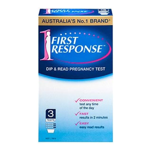 First Response Dip & Read 3 Tests