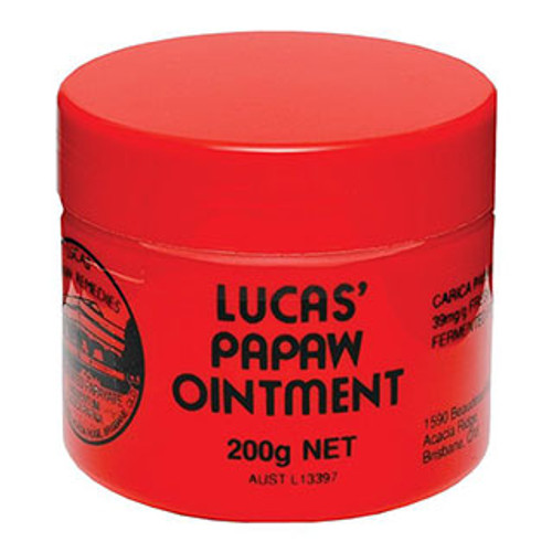 Lucas' Papaw Ointment, 25g Ingredients and Reviews