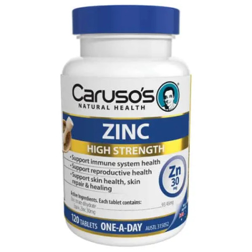 Cnh Caruso S Zinc 120 Tab Blooms The Chemist