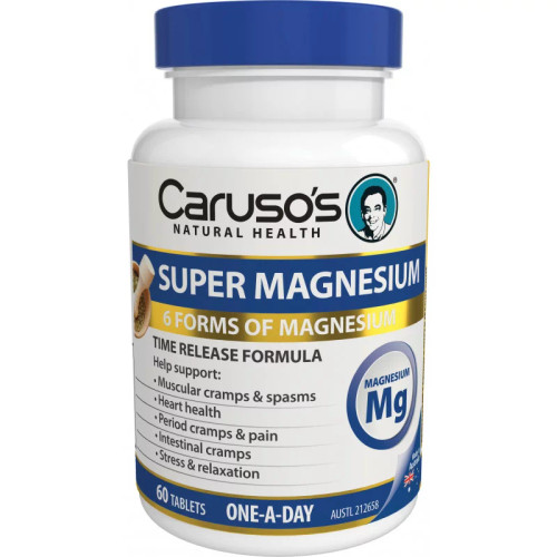 Caruso's Super  Magnesium 120 Tablets
