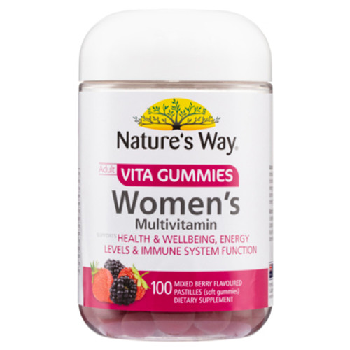 Nature's Way Adult Vita Gummies Women's Multi 100 pastilles