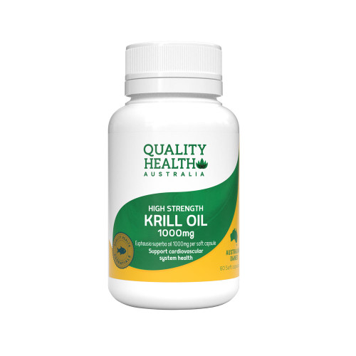 Quality Health Quality Health Krill Oil 1000Mg 60S | Blooms The Chemist