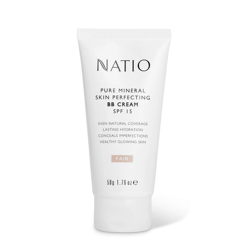 Natio Pure Mineral Skin Perfecting BB Cream  SPF 15  Fair 50g