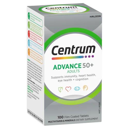 Centrum Advance 50+  100 Tablets