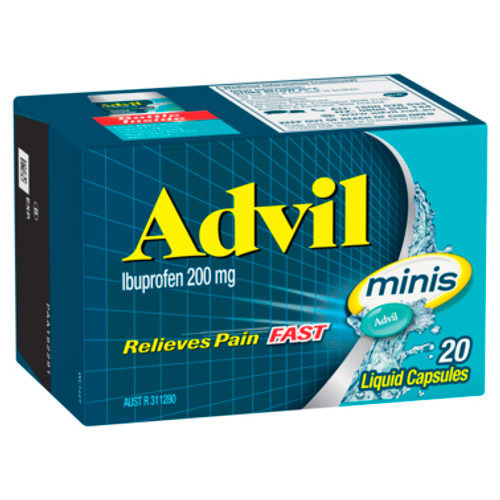 Advil Minis 200mg  Liquid Capsules 20