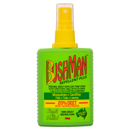 Bushman Plus Sunscreen Pump Spray 100mL