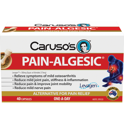 Caruso's Pain-Algesic For Joints 40 Capsules