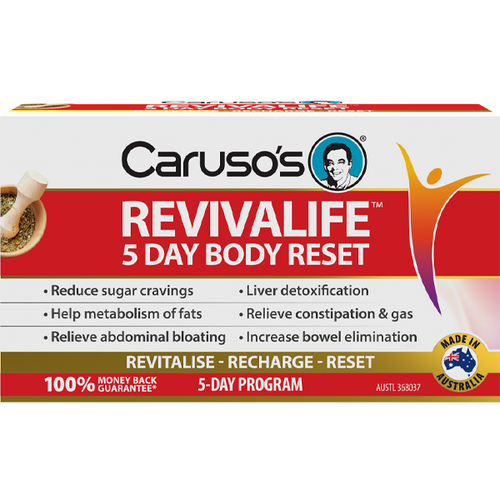 Caruso's Revivalife 5 Day Body Reset 5-Day Program