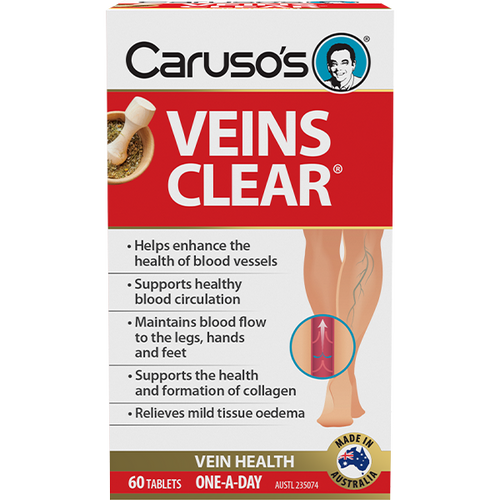 Caruso's Veins Clear 60 Tablets