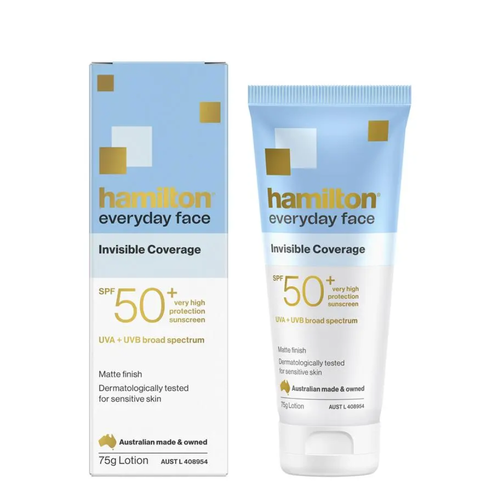 Hamilton  Sunscreen Everyday Face Cream  SPF 50+ 75g