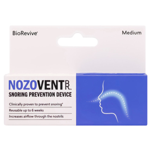 NozoVent Anti Snoring Prevention Device- 1 Device Medium