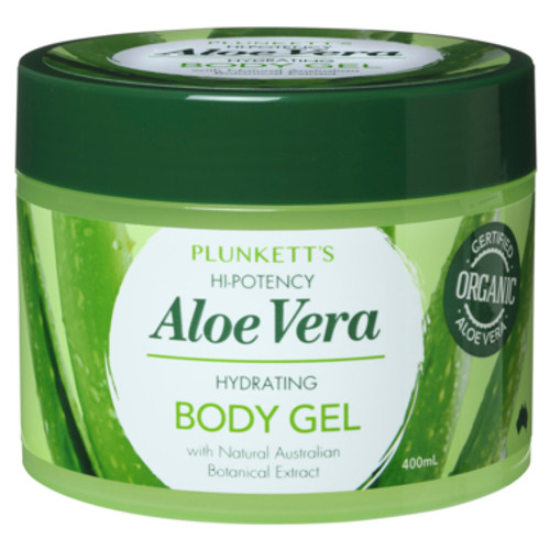 Plunkett's  Aloe vera Hi-Potency Hydrating Body Gel 400mL