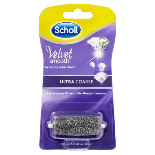 Scholl Velvet Smooth Ultra Coarse Roller Head 1 Refill