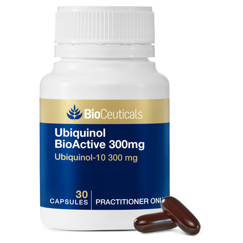 BioCeuticals  Ubiquinol BioActive 300mg  30 Capsules