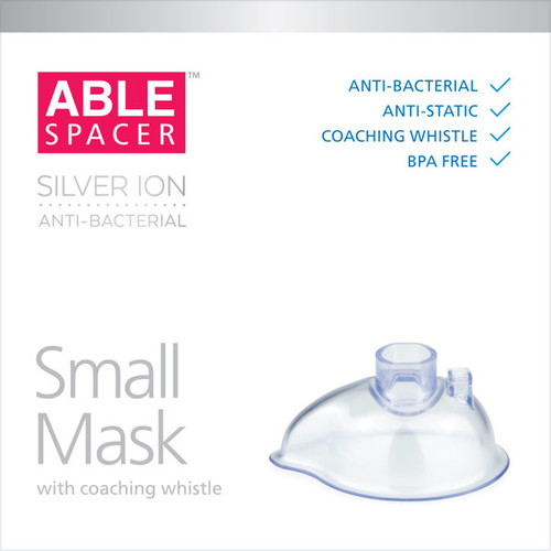 Able Small Spacer Mask with Coaching Whistle