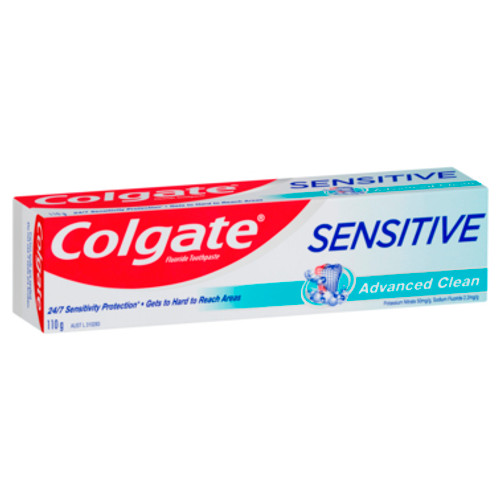 Colgate Sensitive  Advanced Clean Toothpaste 110g