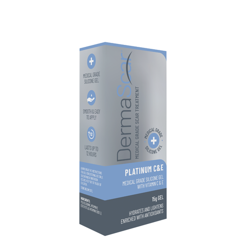 Dermascar Platinum C & E Silicone Gel 15g