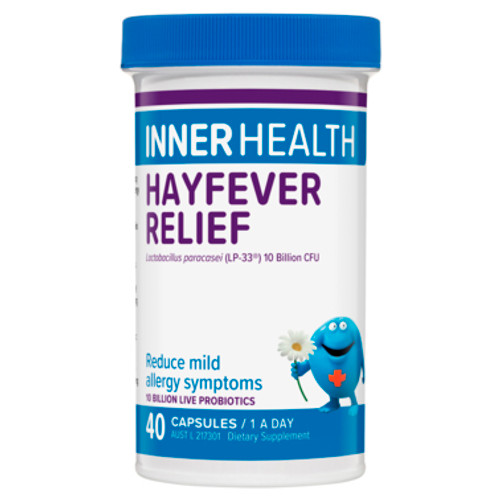 Inner Health Hayfever Relief Probiotic 40 Capsules