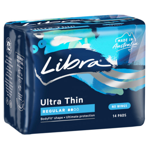 Libra Ultra Thin Pads Regular 14 Pack