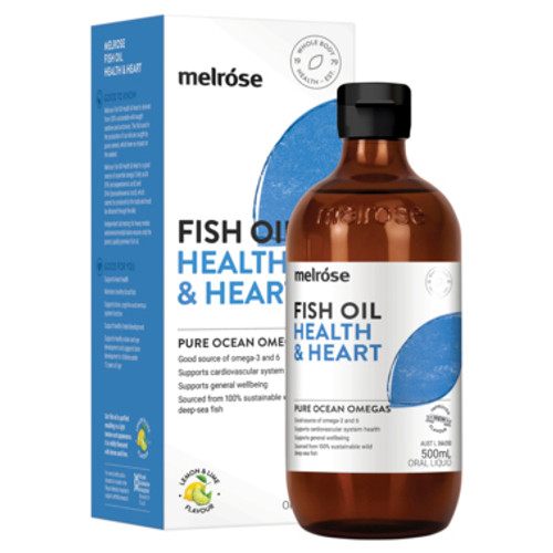 Melrose Fish Oil Heart & Health 500mL