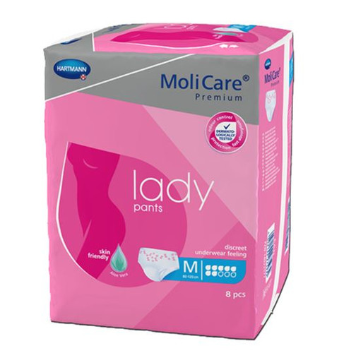 Molicare Premium Lady Pant 7 Drop Medium 8 Pack